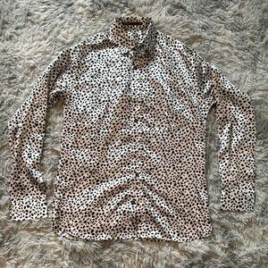 Stylish Black and White Men's Shirt